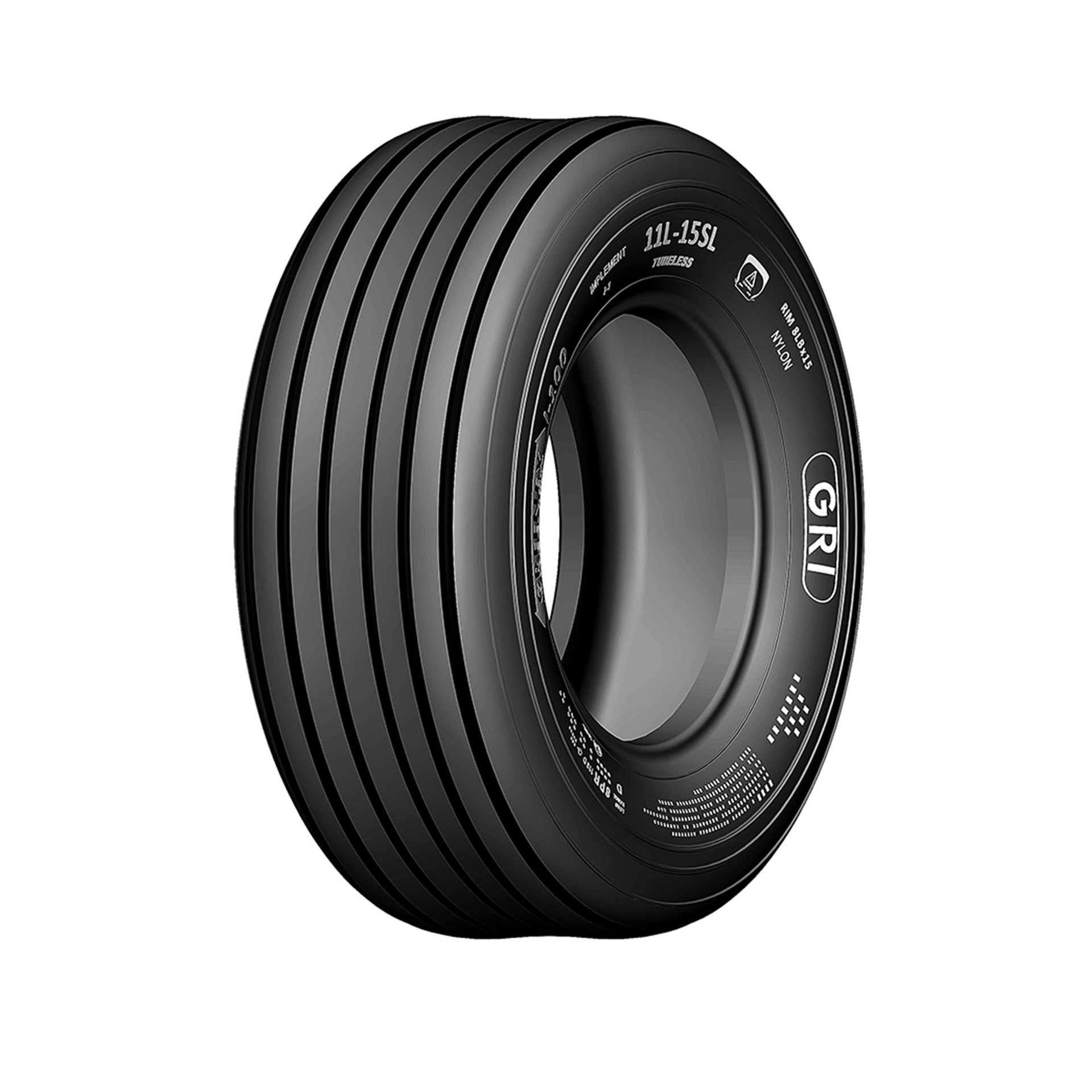 12.5-16 12PR GRI GREEN EX I100 DOT I-1 TL