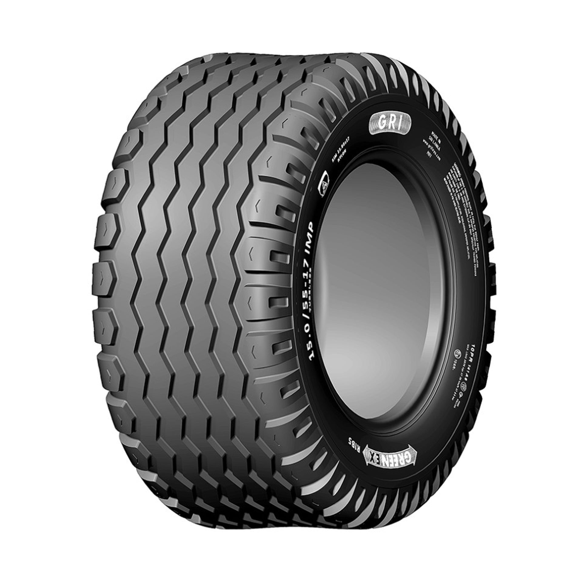 15.0/55-17 10PR GRI GREEN EX RIB5 TL