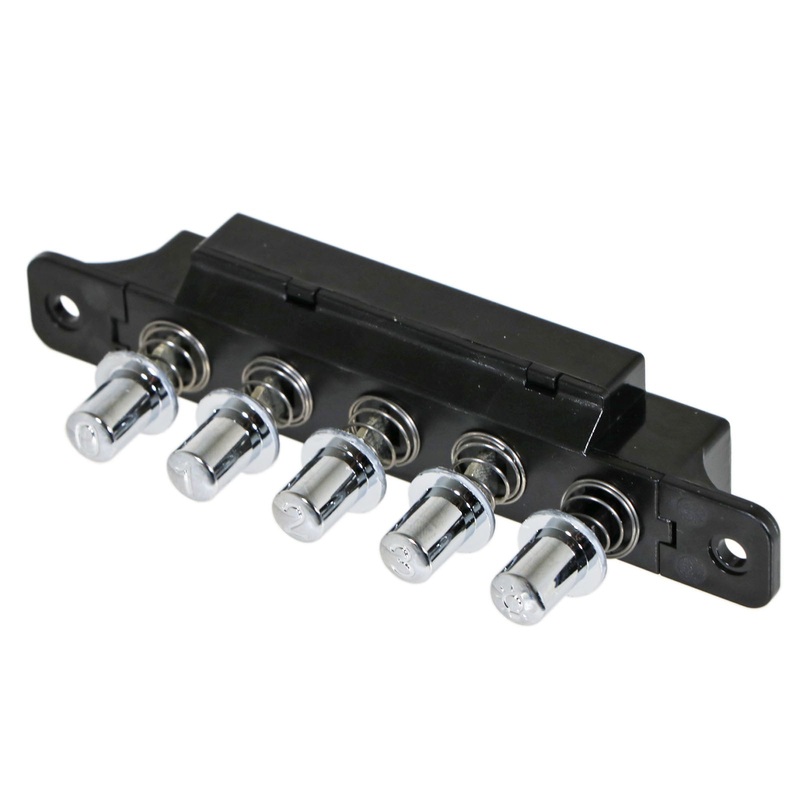 Push Button Selector for Beko Cooker Hood Extractor Vent 5 Control Switch Bank