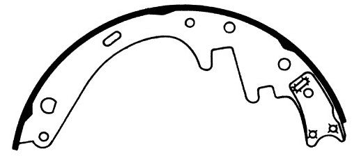 Porterfield Brake Shoes for 1978 FORD BRONCO
