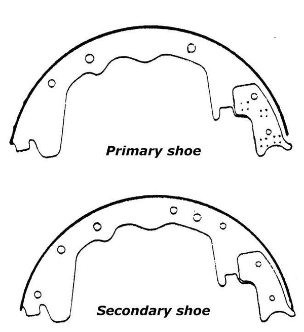Porterfield Brake Shoes for 1993 FORD F250 PICKUP 3/4 TON 4WD 12 x 3' Rear Shoe