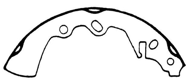 Porterfield Brake Shoes for 1978 MAZDA RX 4