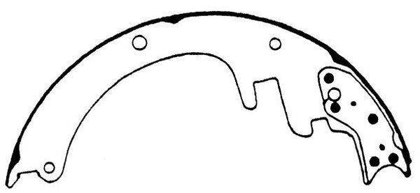 Porterfield Brake Shoes for 1988 CHEVROLET K3500 4WD SRW