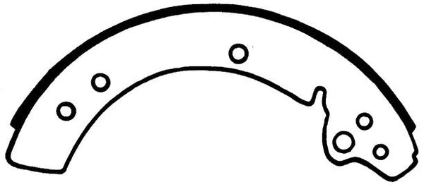 Porterfield Brake Shoes for 1968 VOLVO P1800 w/Rear Drums