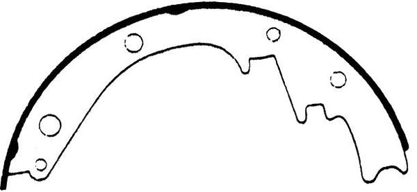 Porterfield Brake Shoes for 1984 CHEVROLET SUBURBAN 1500 2WD