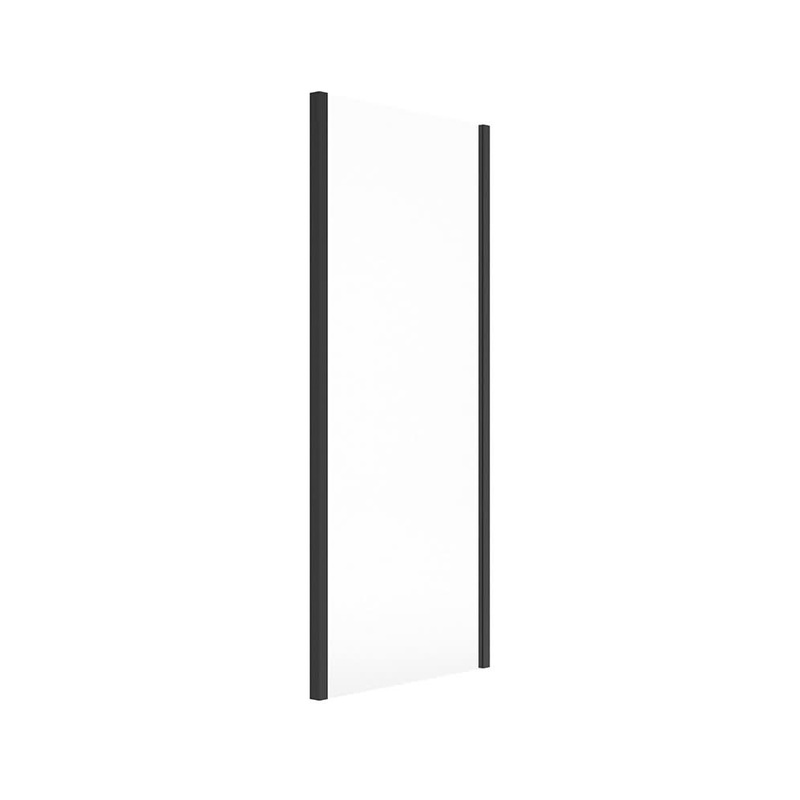 Sonas Aspect 8Mm Framed Side Panel 700X2000 Matt Black | USE00058