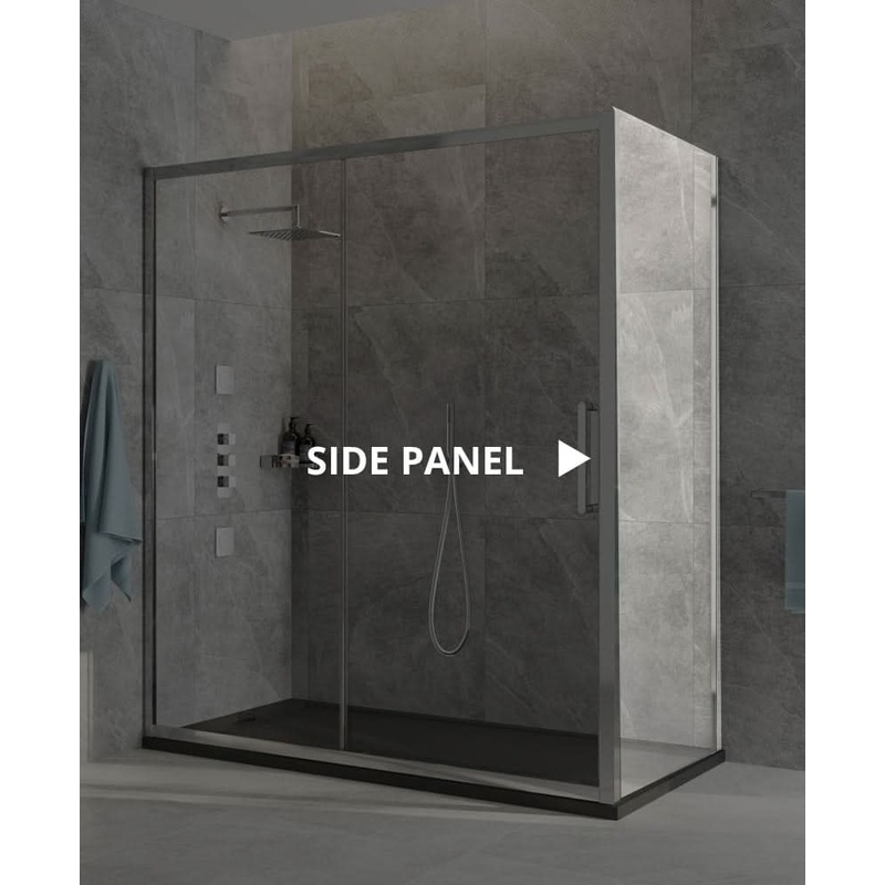Sonas Aspect 8Mm Framed Side Panel 700X2000 | USE00022