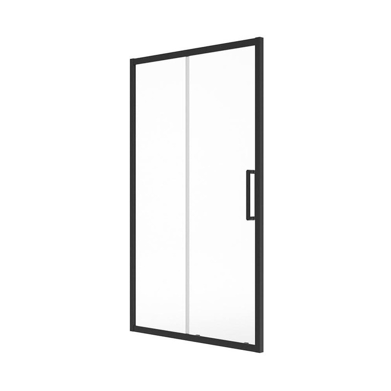 Sonas Aspect 8Mm Framed Sliding Door 1200X2000 Matt Black | USE00047