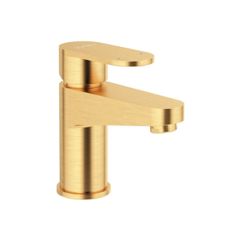 Sonas Norfolk Eco Flow Basin Mixer Brushed Gold | UBR0069