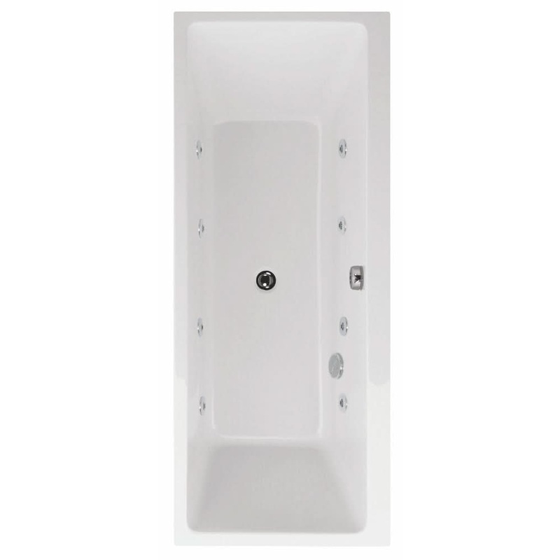 Sonas Oscar 1700X700Mm Double Ended 8 Jet Whirlpool Bath | GGIOSDE17005