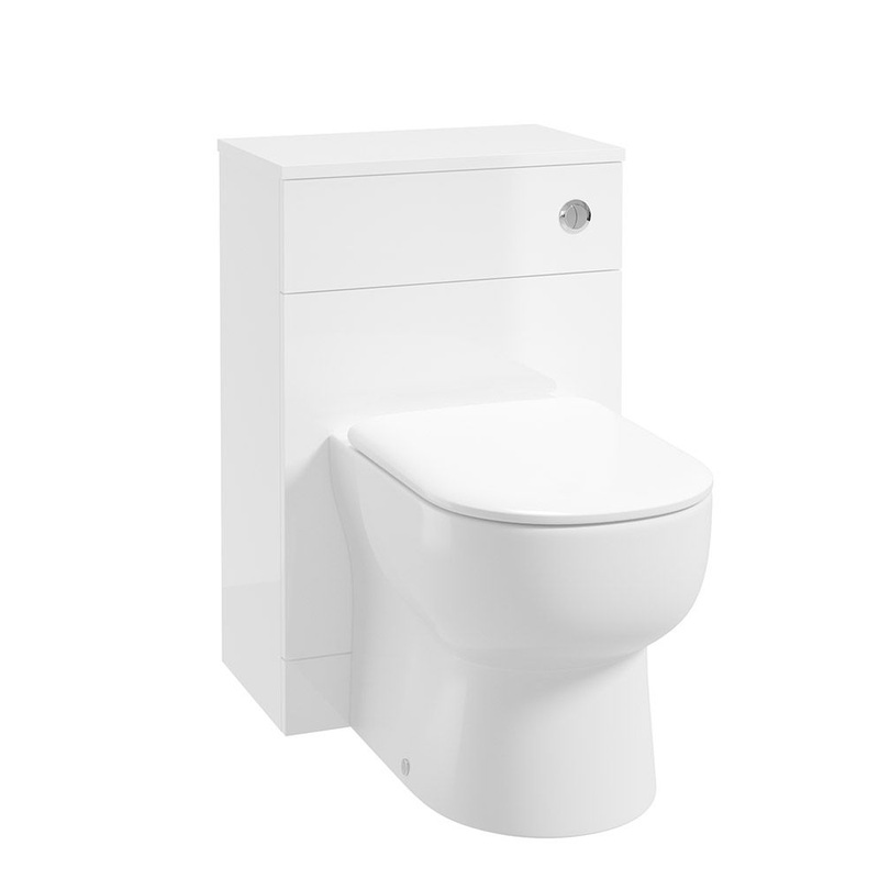 Sonas Scandinavian Back To Wall Wc Unit | Gloss White | UF1160