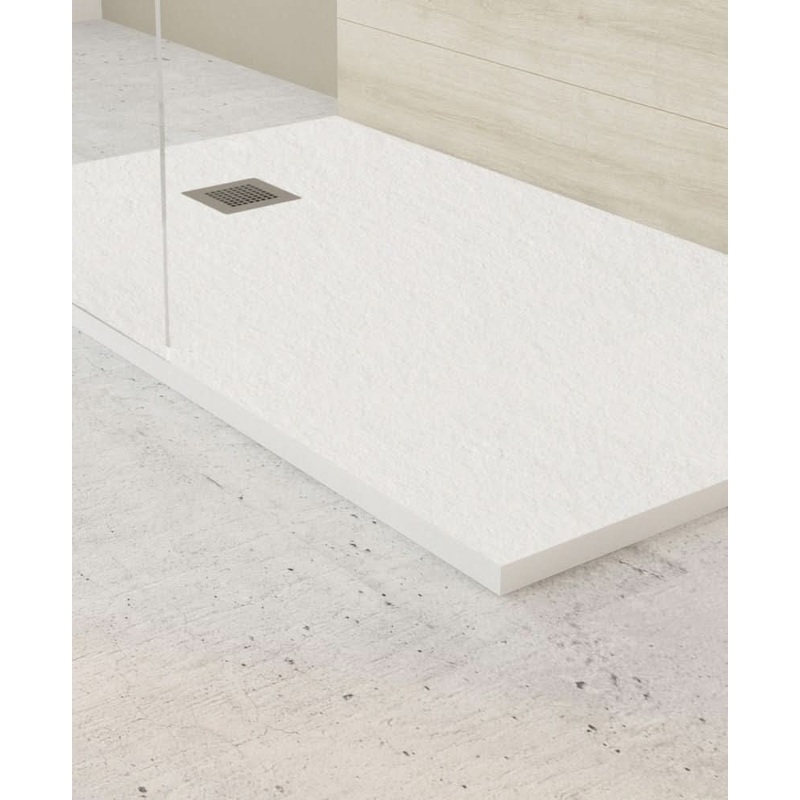 Sonas Slate White 1500X900Mm Rectangular Shower Tray & Waste | NSL1590WH