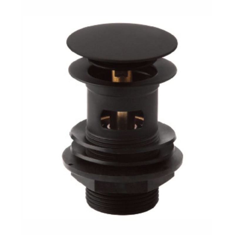 Sonas Sync 1.1/4″ Click Clack Matt Black Waste | UBR0015