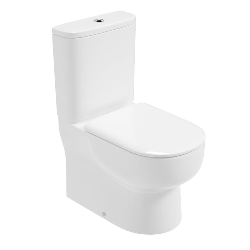 Sonas Via Fully Shrouded Close Coupled Wc-Delta Seat | USW0336