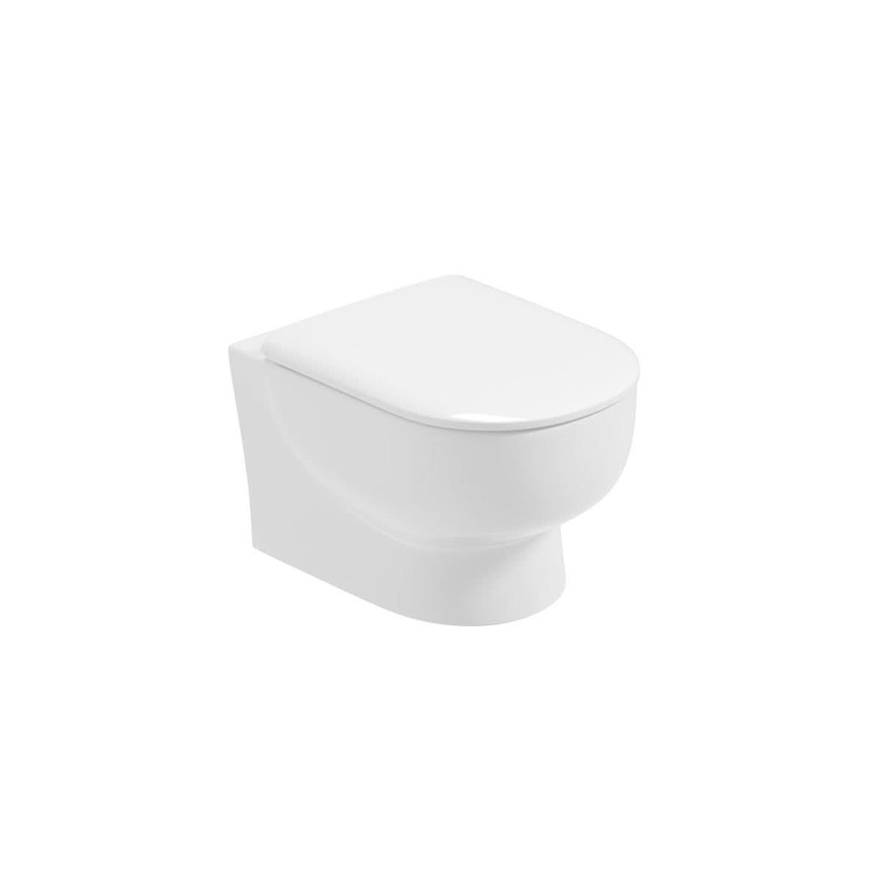 Sonas Via Rimless Wall Hung Wc & Sequence Soft Close Seat | USW0426