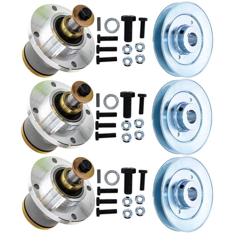 Spindle & Pulley Kit For | 3-PACK