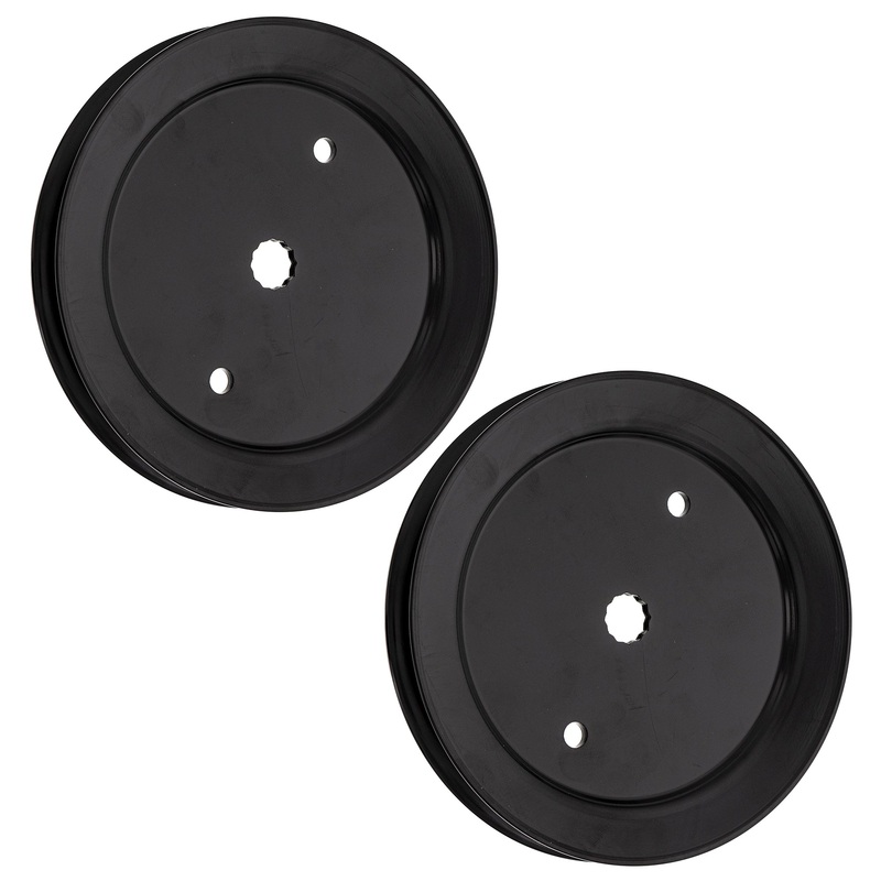 Spindle Pulley Set For Husqvarna Poulan Pro Jonsered 195945 197473 532195945 21546446 709731 705115 | 2-PACK
