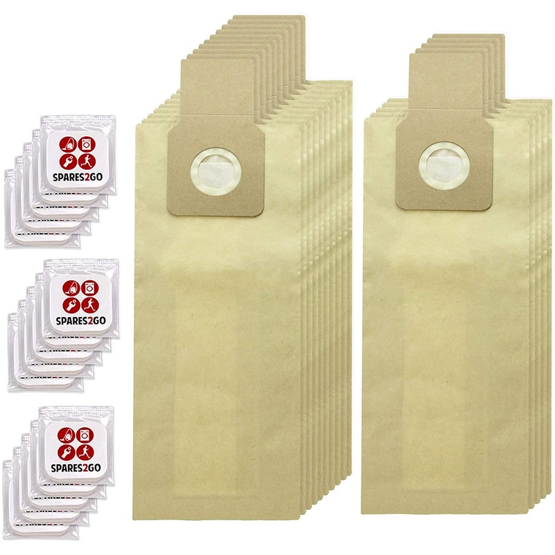 Strong Double Walled Dust Bags for Sharp Vacuum Cleaners (Pack of 15 + 15 Freshener Tabs)