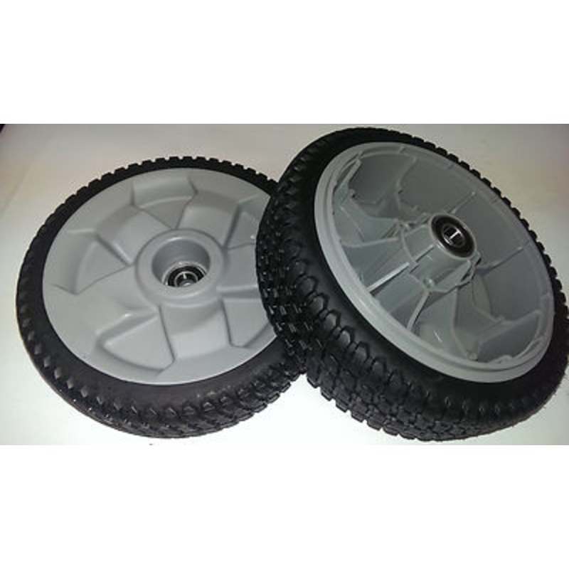 Toro 125-2510 Front Wheels Tires fits 30″ TIMEMASTER Lawn Mower OEM (2 Pack)