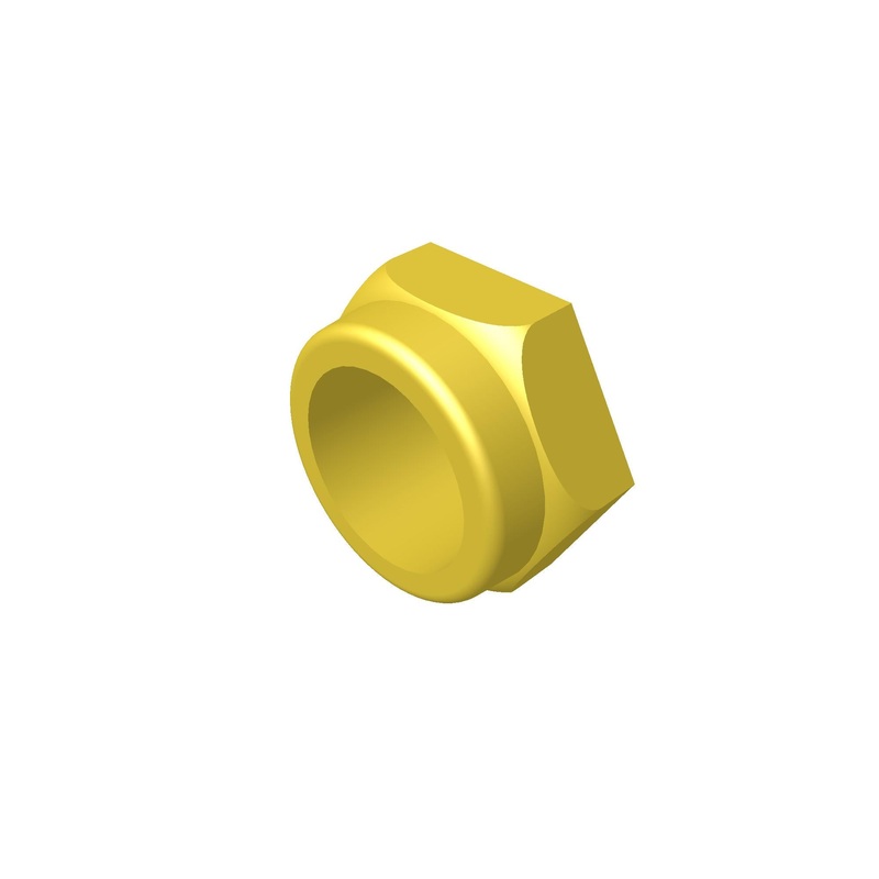 Toro Lock, Ni Nut 3296-38 Genuine Original OEM