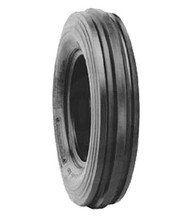 4.00-15 Carlisle 3-Rib Front Tractor Tire 4 ply