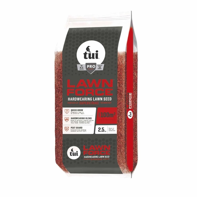 Tui LawnForce Superstrike Hardwearing Lawn Seed – 2.5KG