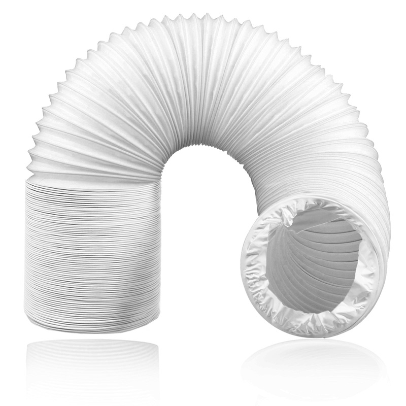 Universal Cooker Hood Vent Hose Extractor Fan PVC Pipe (6m x 5″)