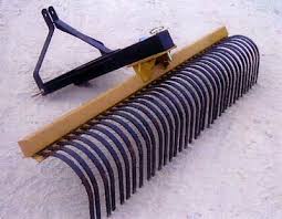 Big Bee Utility Landscape Rake