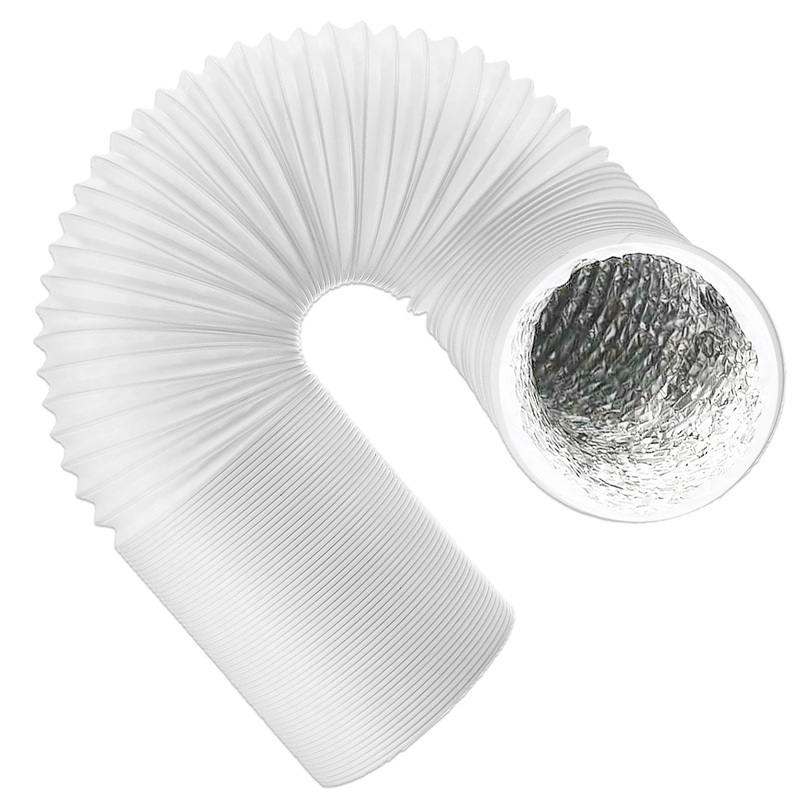 Vent Hose for Siemens Cooker Hood Extractor PVC Aluminium Foil Insulated Duct Outlet Pipe (6″ x 2.5m)